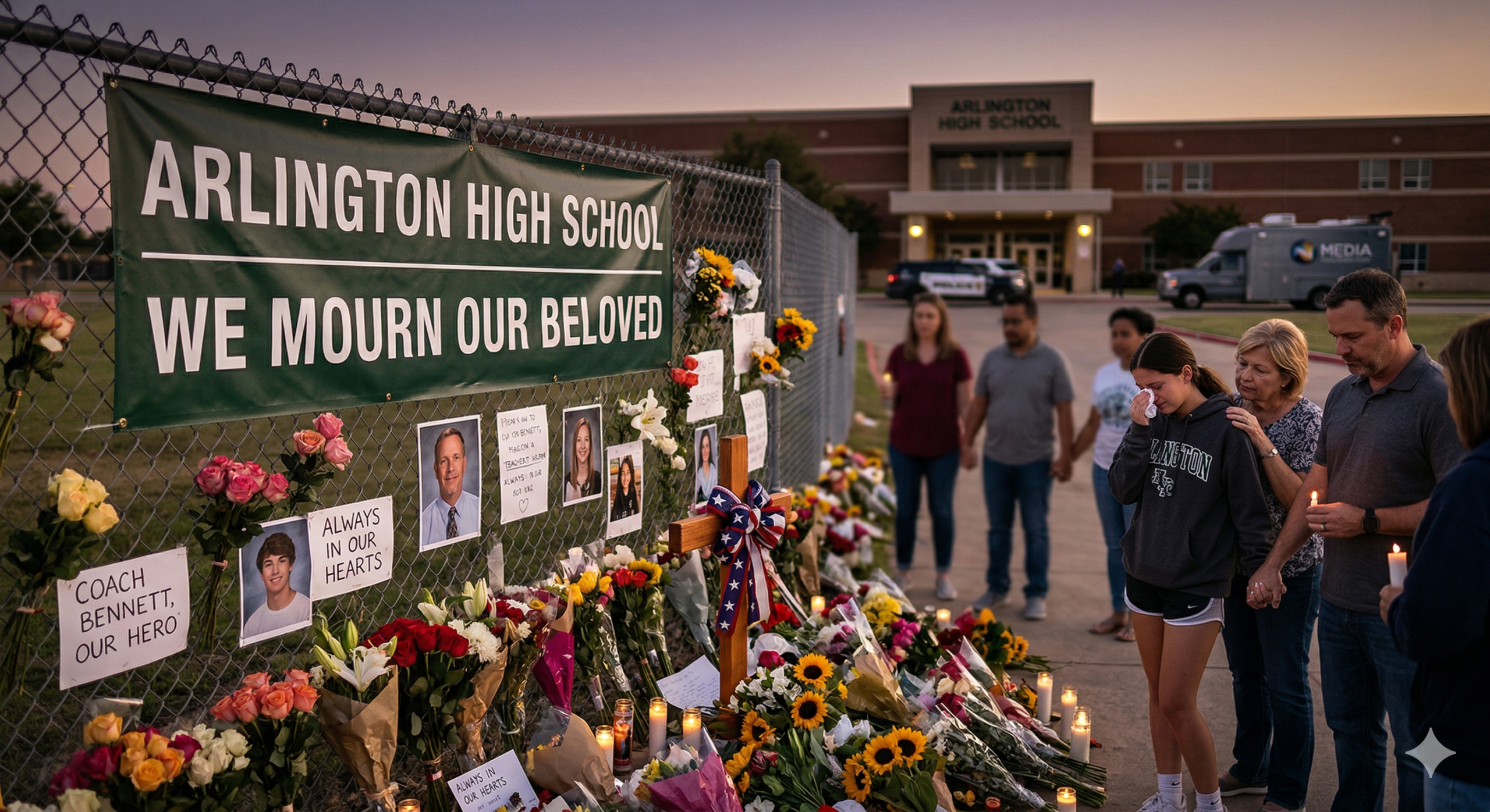 Tragedy in Texas: Community Mourns After High School Shooting Leaves Student and Teacher Dead